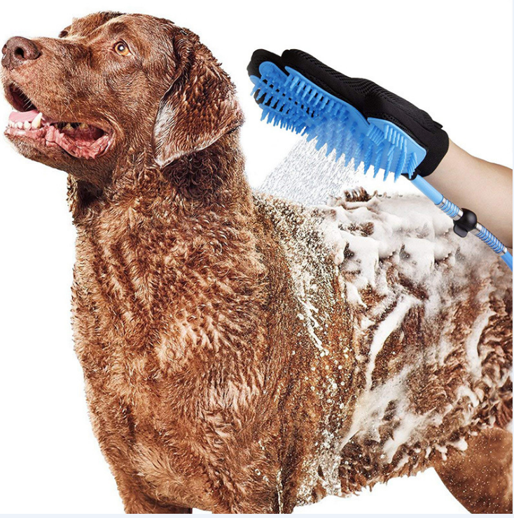 Pet Scrub & Spray Glove