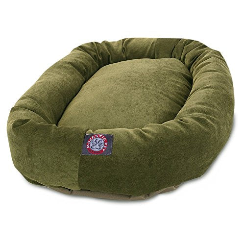 Donut-Shaped Plush Pet Bed